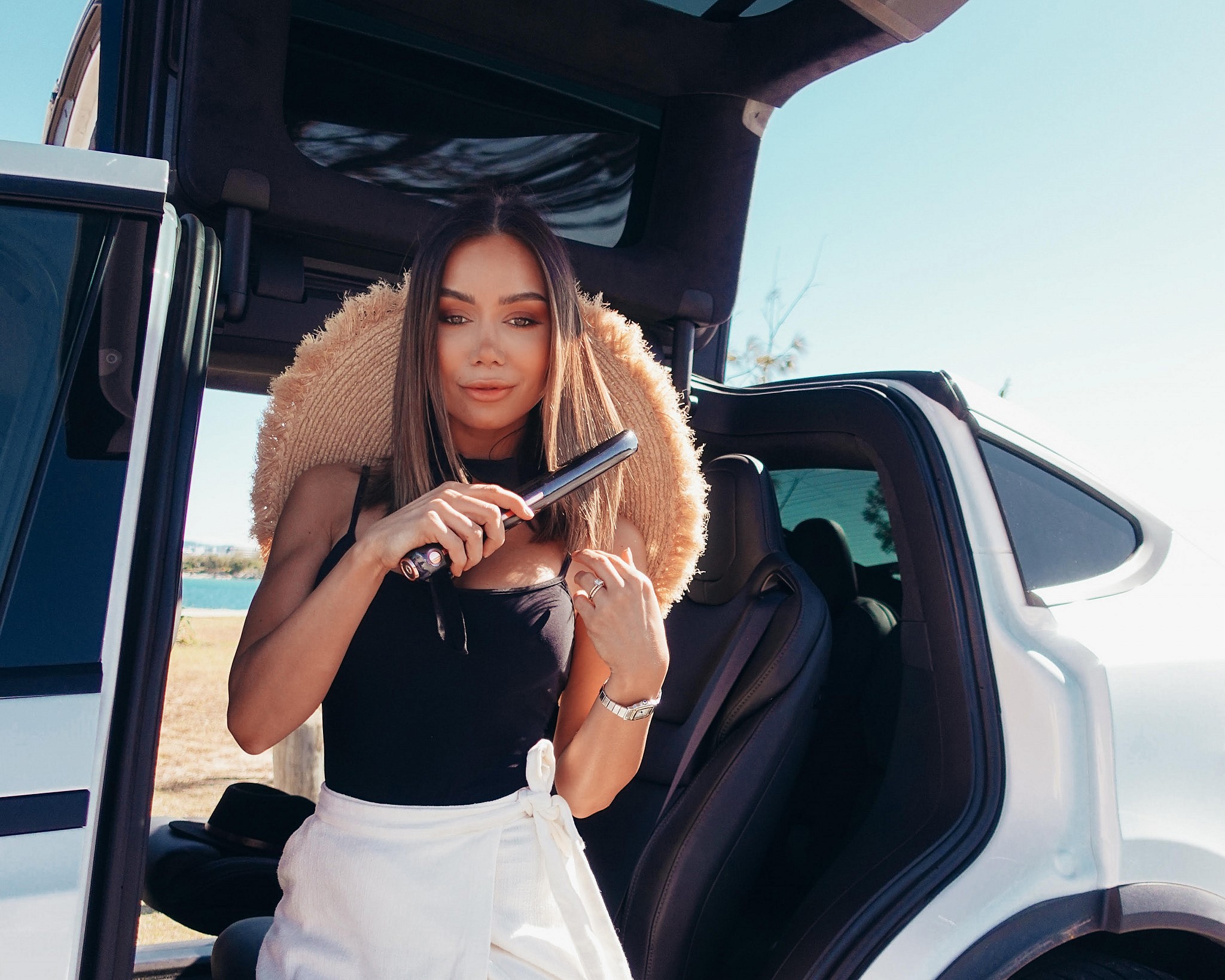 Lunch with Louis Vuitton - Kane and Pia Muehlenbeck
